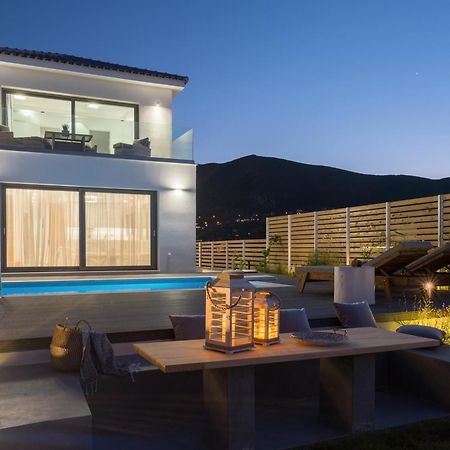 Bright Coast Superior Villa Alykes  Bagian luar foto