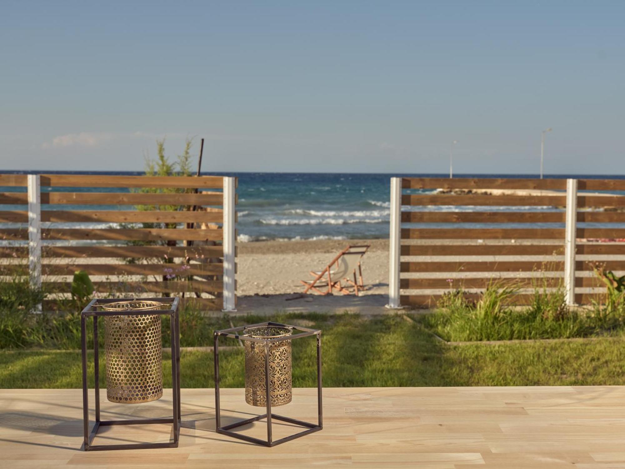 Bright Coast Superior Villa Alykes  Bagian luar foto