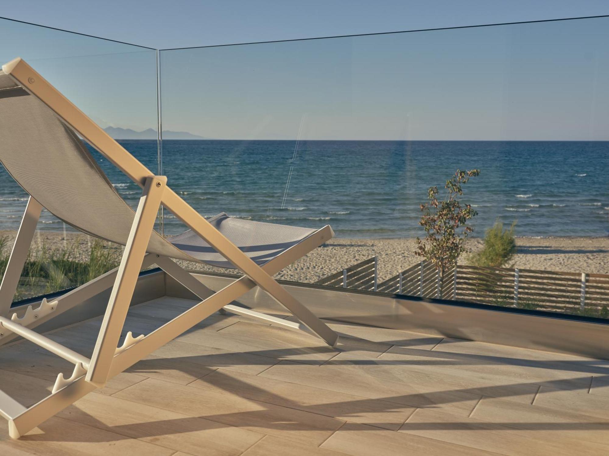 Bright Coast Superior Villa Alykes  Bagian luar foto