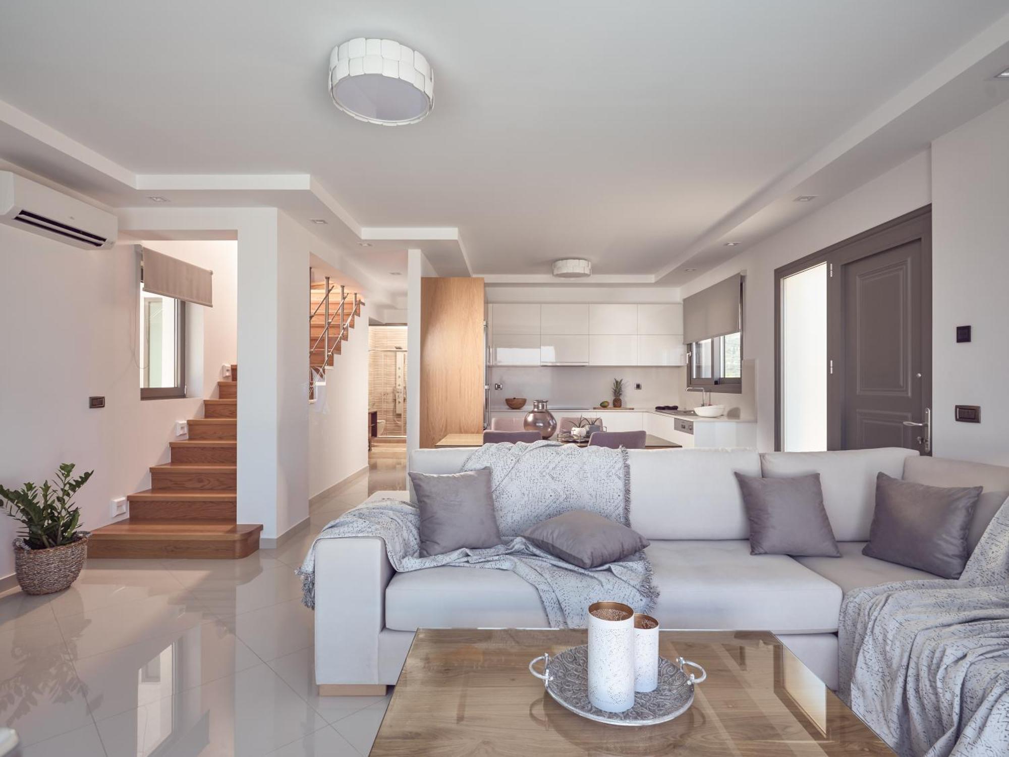 Bright Coast Superior Villa Alykes  Bagian luar foto