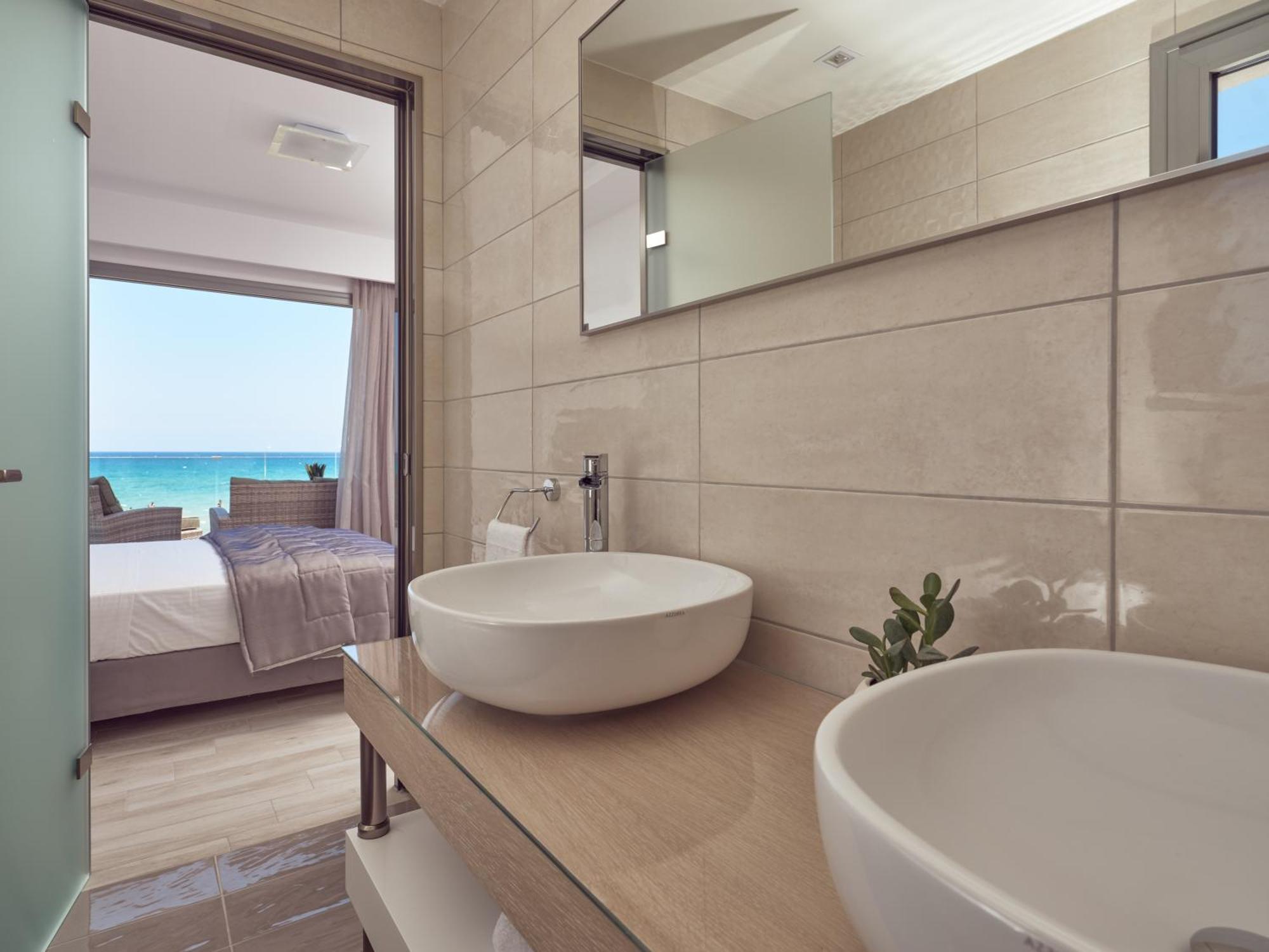 Bright Coast Superior Villa Alykes  Bagian luar foto
