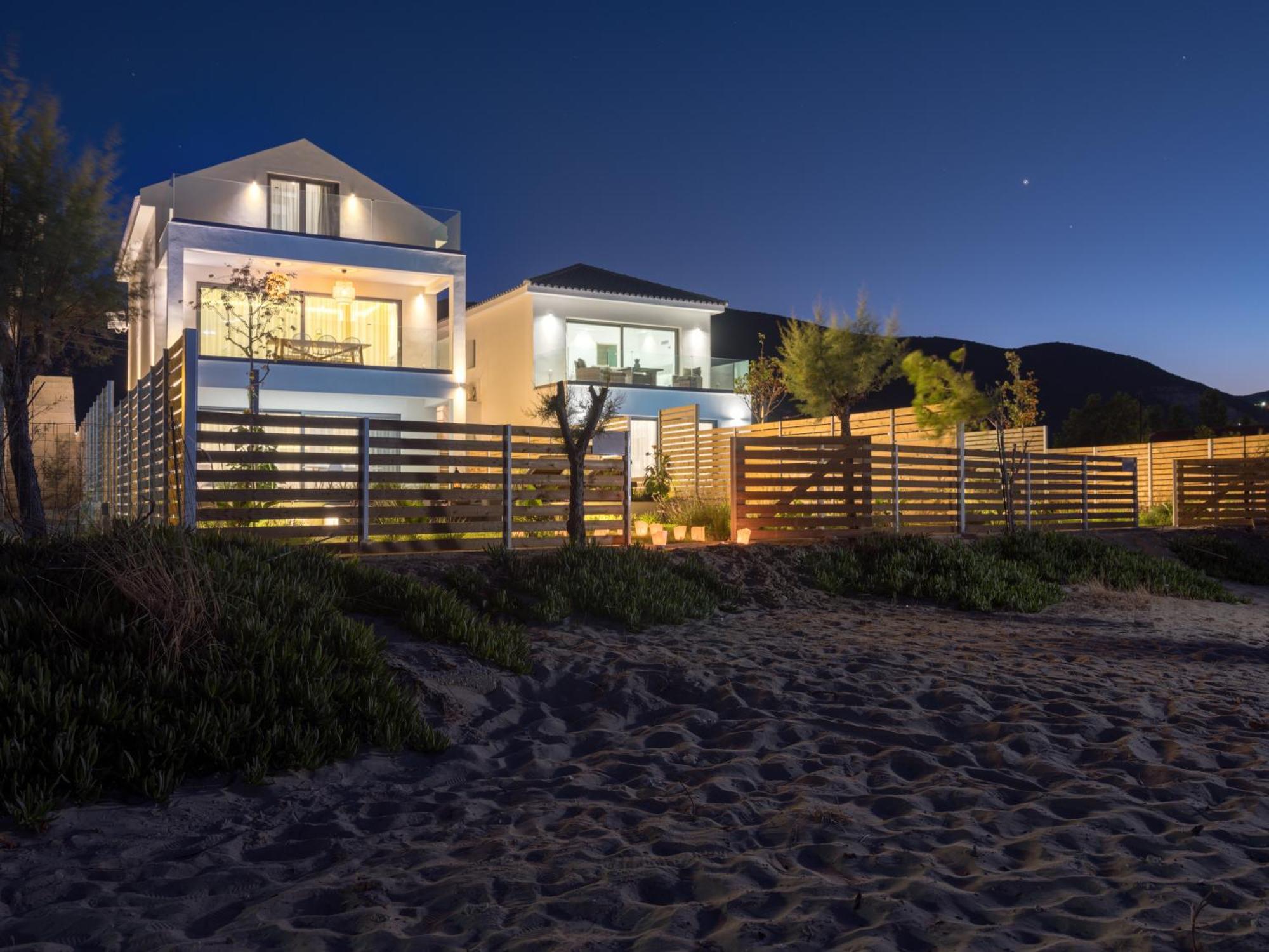 Bright Coast Superior Villa Alykes  Bagian luar foto