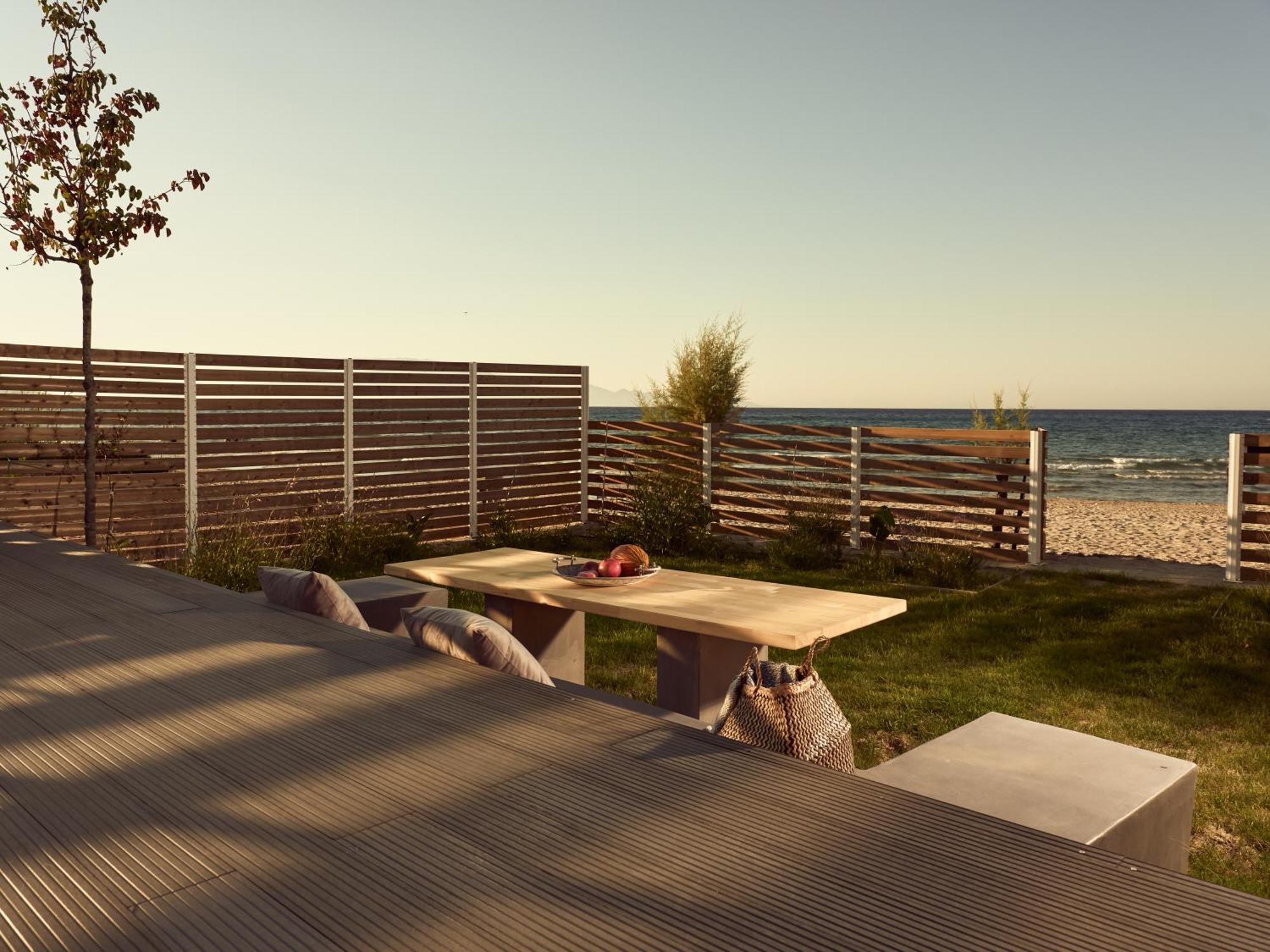 Bright Coast Superior Villa Alykes  Bagian luar foto